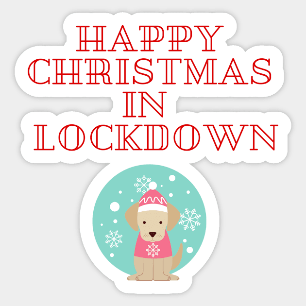 Christmas in Lockdown Sticker by IrenaAner